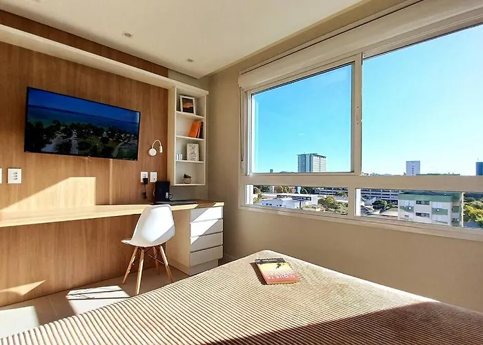 Apartamento Life Experience, Netflix, Pool, Rooftop Porto Alegre